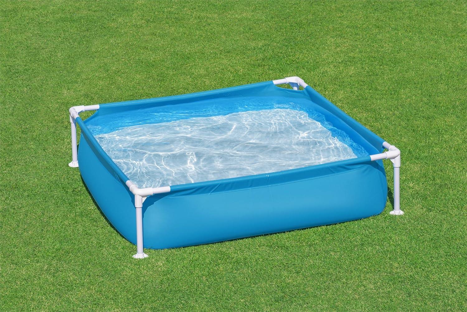 PISCINA FUORI TERRA CON STRUTTURA 122 X 122 X 30.5 CM CAPIENZA DA 365 LT