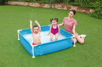 PISCINA FUORI TERRA CON STRUTTURA 122 X 122 X 30.5 CM CAPIENZA DA 365 LT