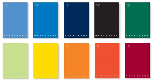 SET 10 QUADERNI PIGNA MONOCROMO IN FORMATO A5 QUADRETTI 4MM