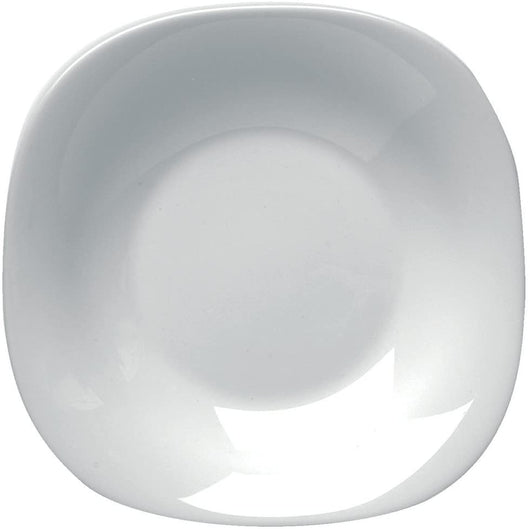SET DA TAVOLA BORMIOLI 18 PZ VETRO OPALE BIANCO PIATTO PIANO FONDO PICCOLO