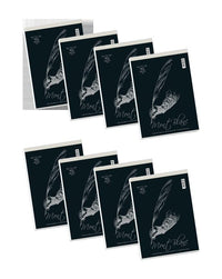 KIT SET 8 PZ MAURY'S BLOCK NOTES FORMATO A7