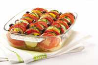 SET 3 TEGLIE PYREX TEGAME RETTANGOLARE PICCOLA MEDIA E GRANDE