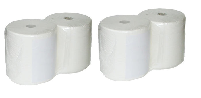 MAURY'S SET 2 COPPIE DI BOBINE MULTIUSO LISCE IN 100% CELLULOSA 800 STRAPPI