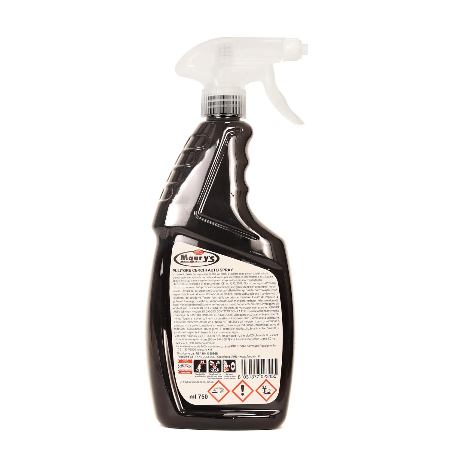 KIT SET 3 PZ MAURY'S SPRAY AUTO PULISCI CERCHI 750 ML