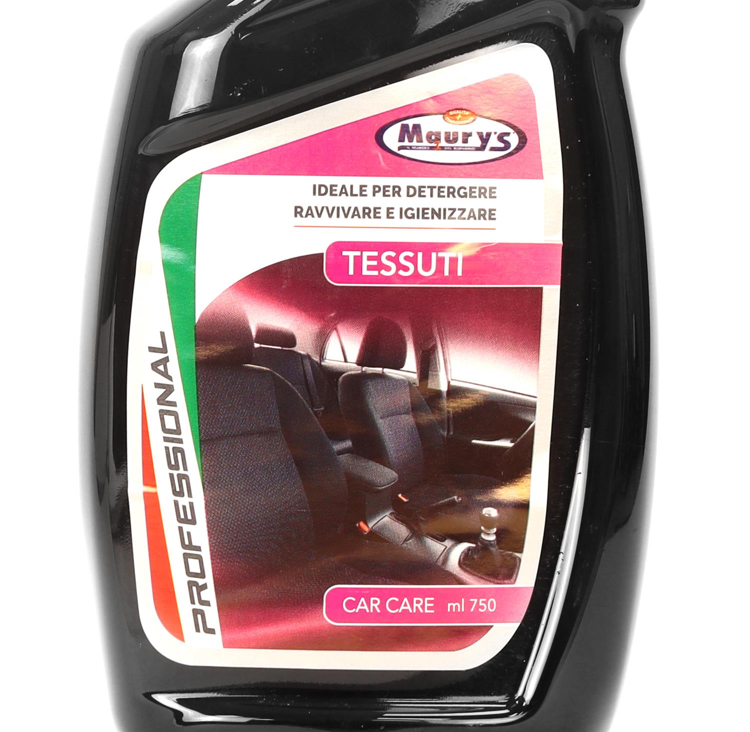 KIT SET 3 PZ MAURY'S SPRAY AUTO PULISCI TESSUTI 750 ML