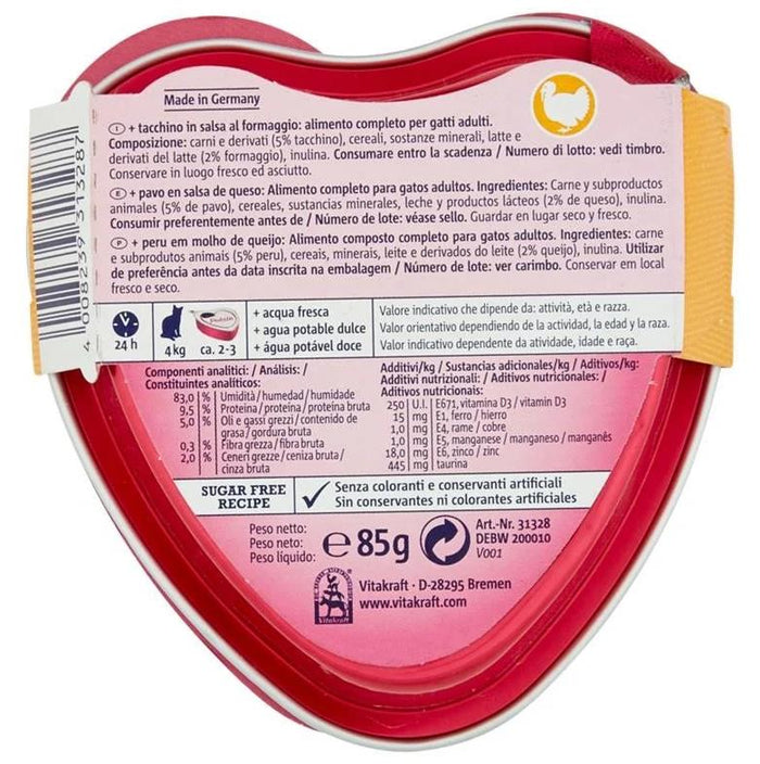 30 PZ GATTO POÉSIE SAUCE + TACCHINO IN SALSA AL FORMAGGIO 85 G