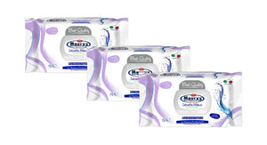 KIT SET 3 PZ MAURY'S SALVIETTE DETERGENTI UMIDIFICATE MILLEUSI BLU HARMONY 72PZ