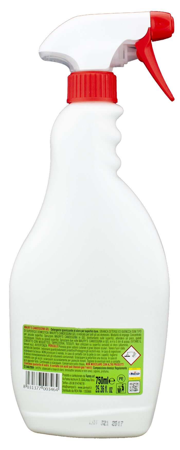 KIT SET 3 PZ MAURY'S SPRAY 750 ML CANDEGGINA GEL