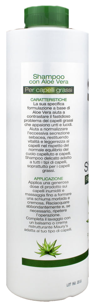 KIT SET 3 PZ HYDRA VIVA SHAMPOO CAPELLI GRASSI CON ALOE VERA FORMATO 1 LT