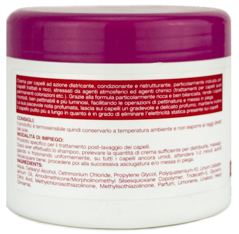 KIT SET 3 PZ MAURY'S PROFESSIONAL CREMA RISTRUTTURANTE CAPELLI RICCI CO