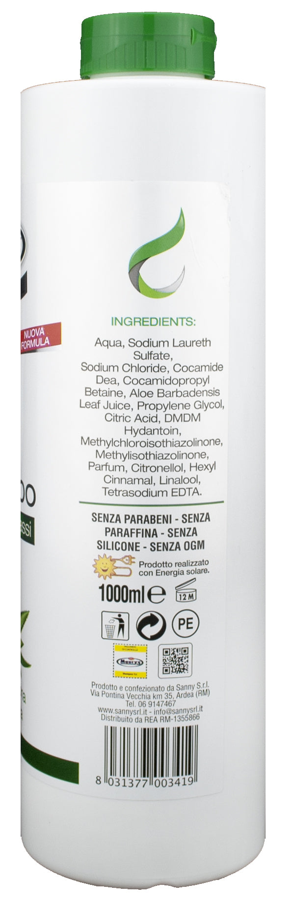 KIT SET 3 PZ HYDRA VIVA SHAMPOO CAPELLI GRASSI CON ALOE VERA FORMATO 1 LT