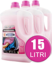 15 LT MAURY'S PROFESSIONAL LAVATRICE FIORI DI LOTO IN CONFEZIONI DA 3X5 LT