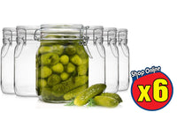 6 PZ FIDO VASO ERMETICO PER CONSERVE 1000 CC