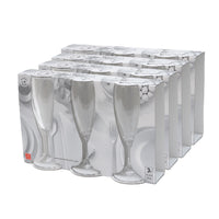 KIT 12 PZ CALYPSO VINO FLUTTINO CALICI IN VETRO DA 110 ML