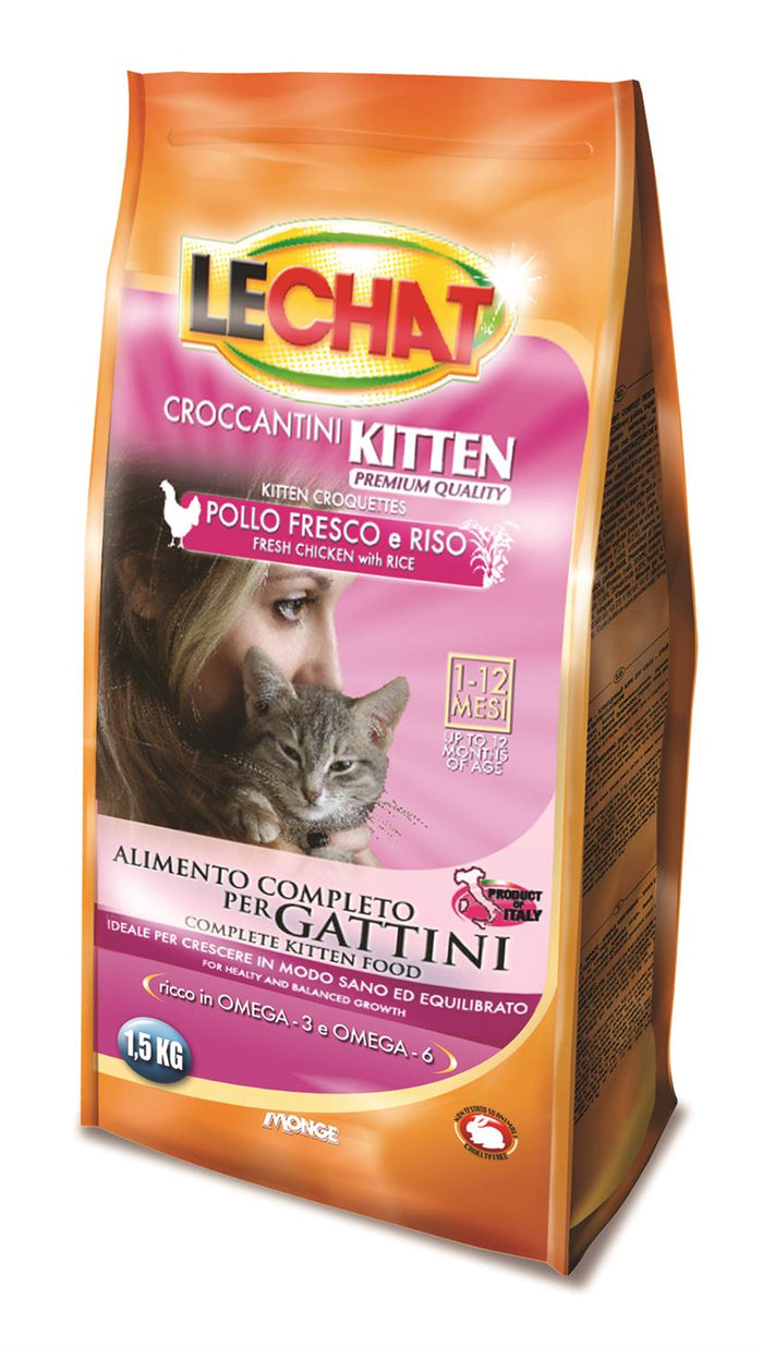 LECHAT CROCCANTINI KITTEN 1,5 KG