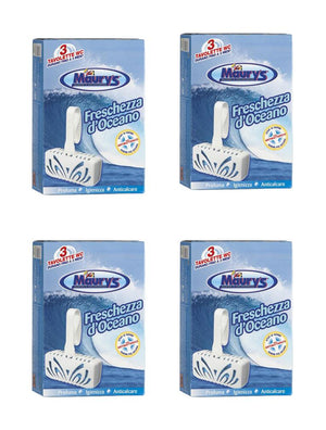 KIT SET 4 PZ MAURY'S TAVOLETTA WC 3PZ OCEAN