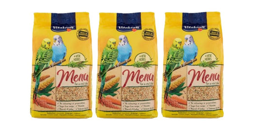 MENU ALIMENTO COMPLETO PER PAPPAGALLINI ONDULATI DA 3 KG