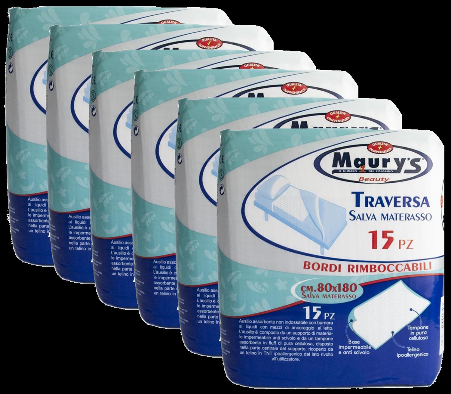 90 MAURY'S TRAVERSE 80X180CM 6X15PZ