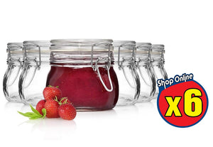 6 PZ FIDO VASO ERMETICO PER CONSERVE 500 CC