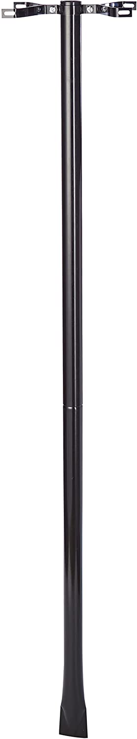 CASSETTA POSTALE SERIE AMERICA ROSSA 17 X 48 X H22  CON PALO DI SUPPORTO ALUBOX