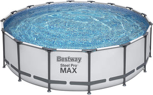 BESTWAY PISCINA FUORI TERRA STEEL PRO MAX TONDA Ø 488 X 122 CM