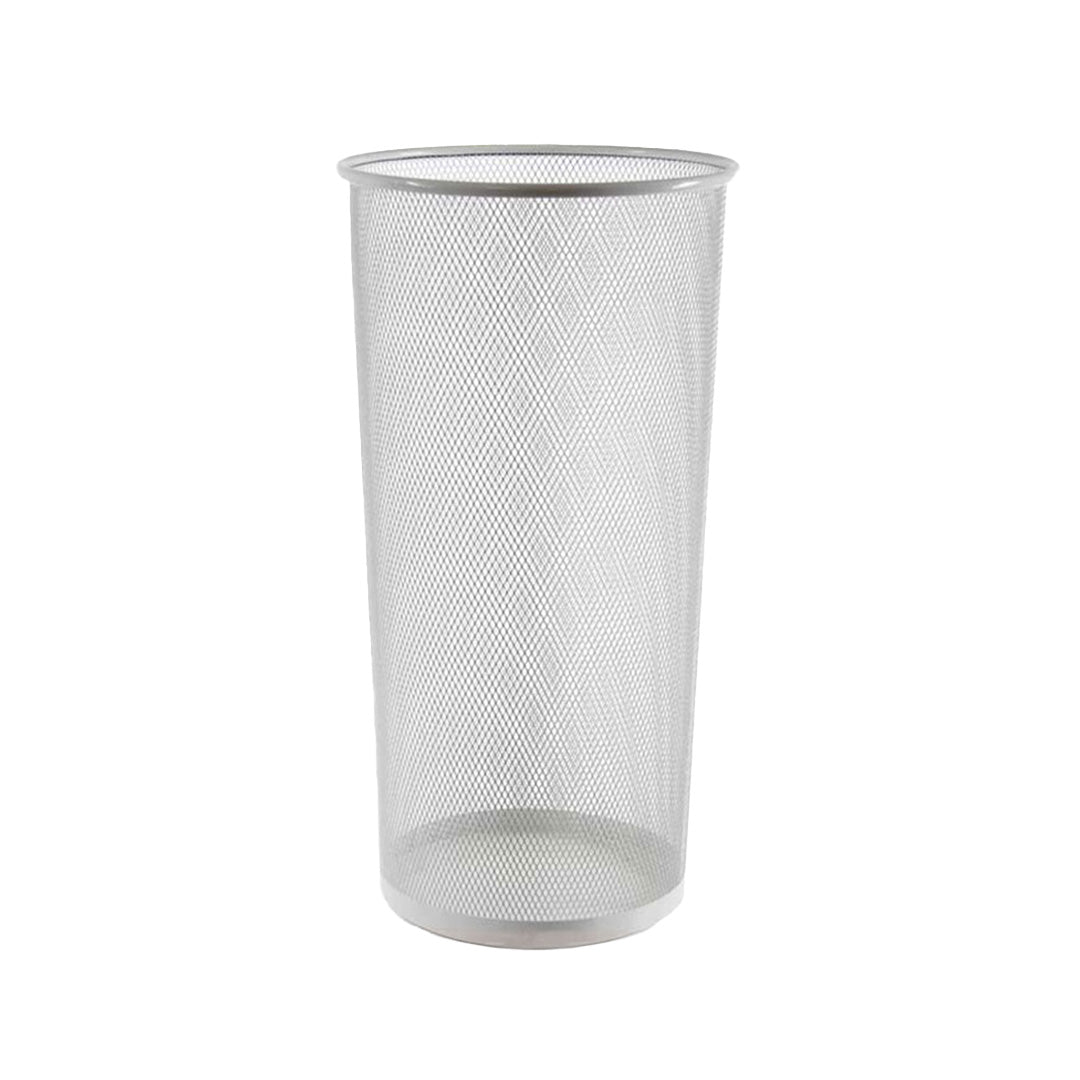 PORTA OMBRELLI IN METALLO TONDO 26X50 CM BIANCO