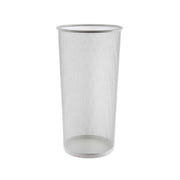 PORTA OMBRELLI IN METALLO TONDO 26X50 CM BIANCO