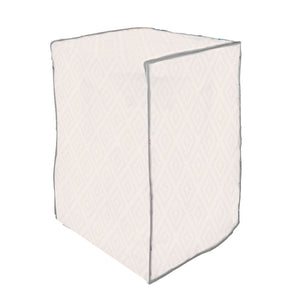 MAURY'S COPRILAVATRICE IN TESSUTO 60X60X80CM IN COLORE BIANCO