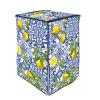 MAURY'S COPRILAVATRICE CON FANTASIA PANAREA 60X60X80 CM IN STILE SICILIANO