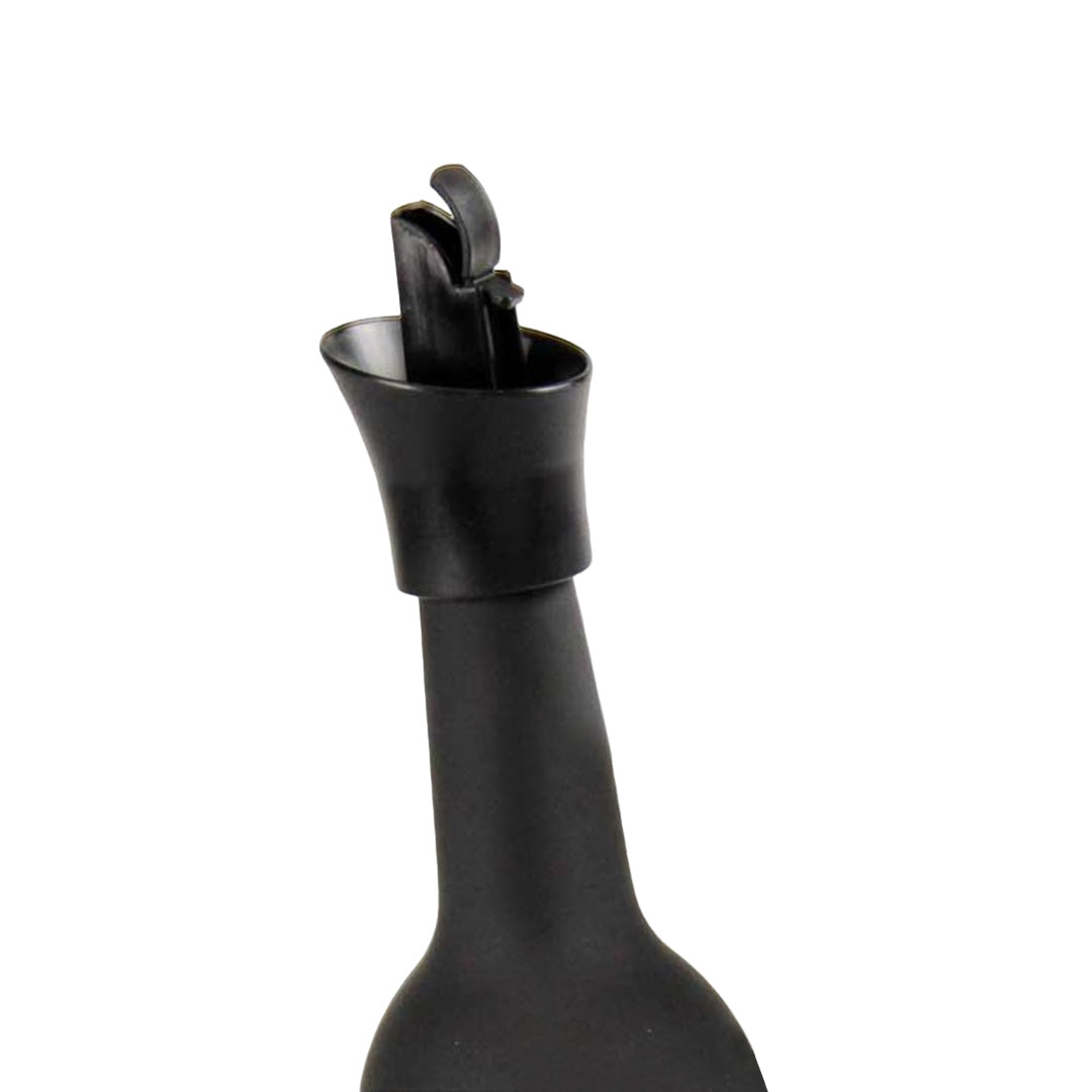 OLIERA IN VETRO SATINATO DA 750CC IN COLORE NERO