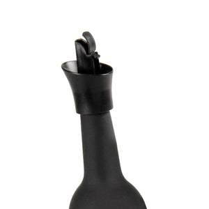 OLIERA IN VETRO SATINATO DA 750CC IN COLORE NERO