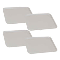KIT SET 4 PZ VASSOIO PAPERINO DA CUCINA CM IN PLASTICA RESISTENTE 30 X 40 CM