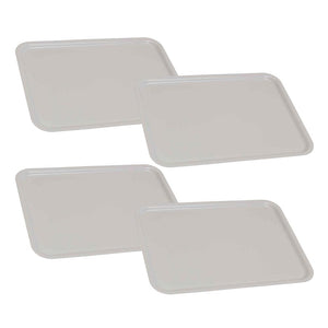 KIT SET 4 PZ VASSOIO PAPERINO DA CUCINA CM IN PLASTICA RESISTENTE 30 X 40 CM