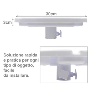 MAURY'S OMBRELLONE MONDELLO DA 180 + BORSA DA MARE SUMMER SIMPATICA E CAPIENTE CON MANICI IN CORDA