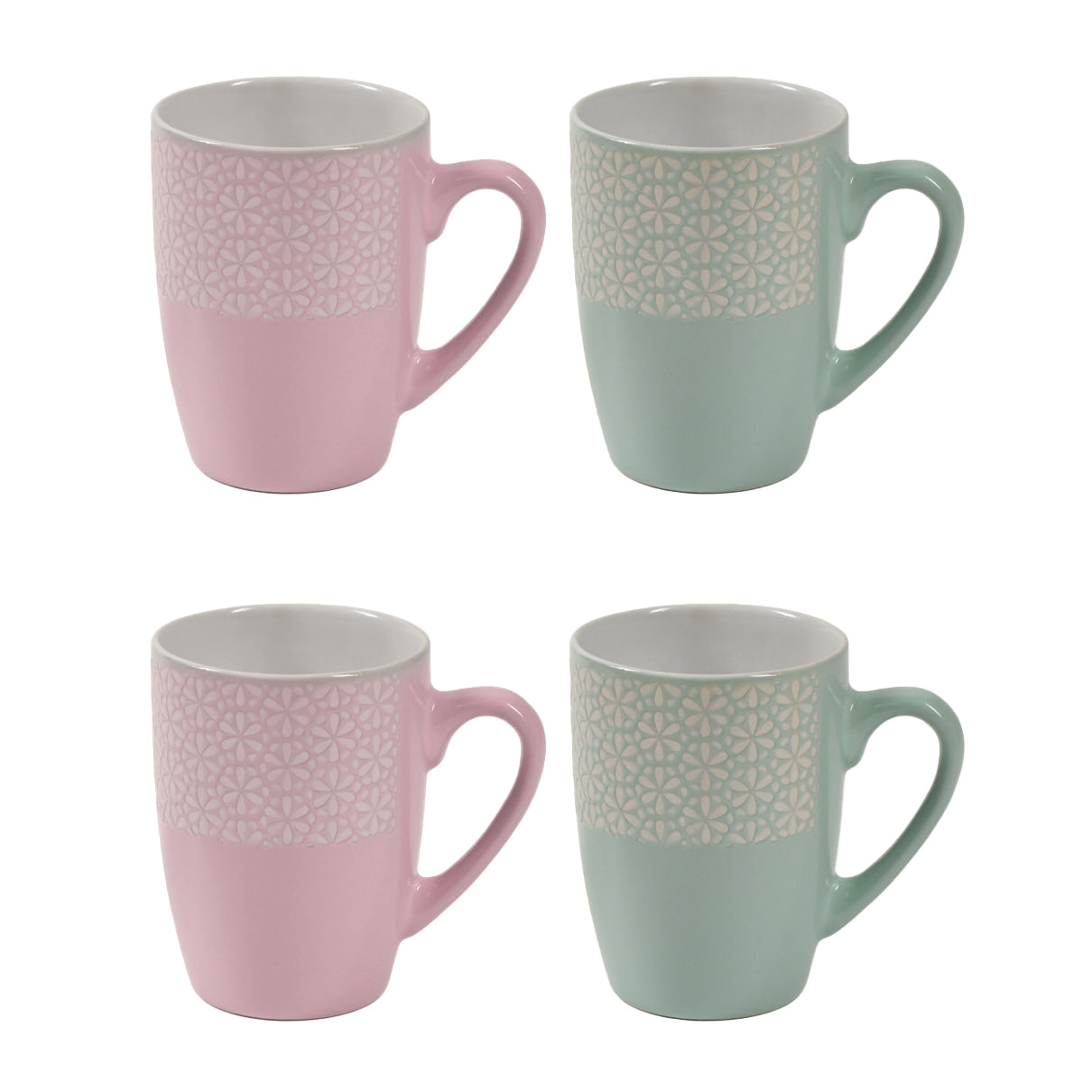 MAURY'S SET 4 TAZZE MUG DA 350CC IN COLORAZIONE ASSORTITO