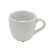 MA MAISON SET 6 TAZZINE MODELLO PERLA TAZZINA DA CAFFÈ BIANCA IN POCELLANA