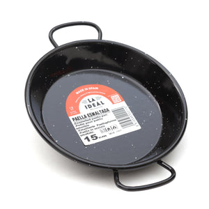 PADELLA VALENCIANA MODELLO PAELLA CON MANICI E DIAMETRO DA 15 CM