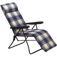 SEDIA SDRAIO AUTOMATICA 6 POSIZIONI CON CUSCINO BOMBER ANATOMICO