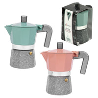 MAURY'S CAFFETTIERA SHABBY STONE CAPIENZA 1 TAZZA IN COLORE ASSORTITO