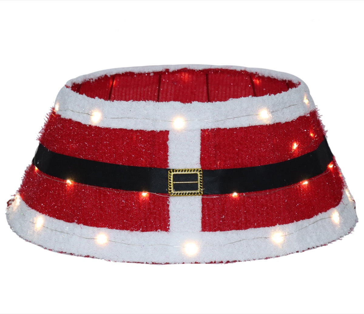 MAURY'S COPRI BASE ALBERO NATALE SANTA 40 CM