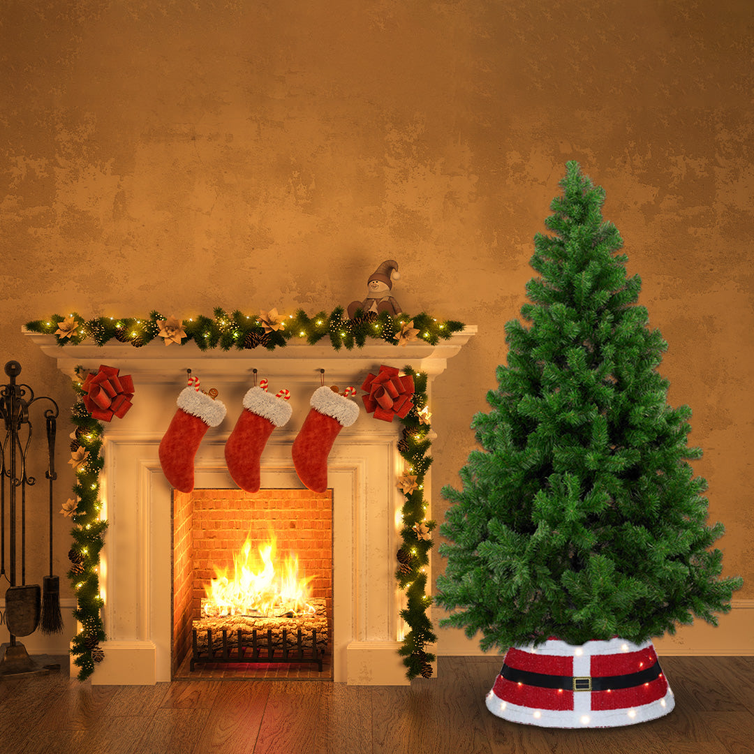 MAURY'S COPRI BASE ALBERO NATALE SANTA 40 CM