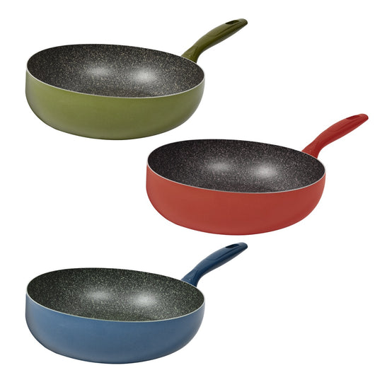 MAURY'S PANAMA PADELLA SALTAPASTA CON MANICO DA 28 CM COLORE ASSORTITO