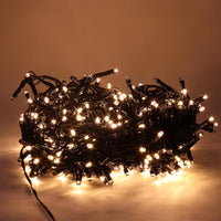 HIGH-TECH LUCI DI NATALE 500 LED BIANCO CALDO DA INTERNO E ESTERNO 26,5 METRI