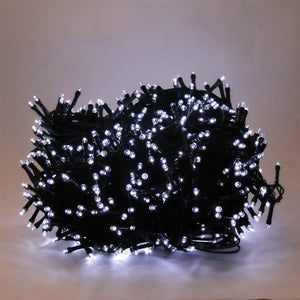 HIGH-TECH LUCI DI NATALE 1000 LED BIANCO FREDDO DA INTERNO E ESTERNO 49 METRI
