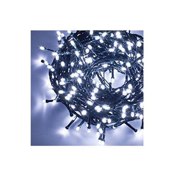 HIGH-TECH FILO DI LUCI A LED NATALIZIE CON 300 LED COLORE BIANCO FREDDO