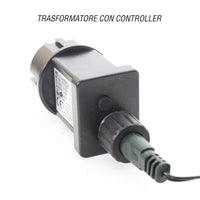 HIGH-TECH LUCI DI NATALE 300 LED BIANCO CALDO DA INTERNO E ESTERNO 13,5 METRI