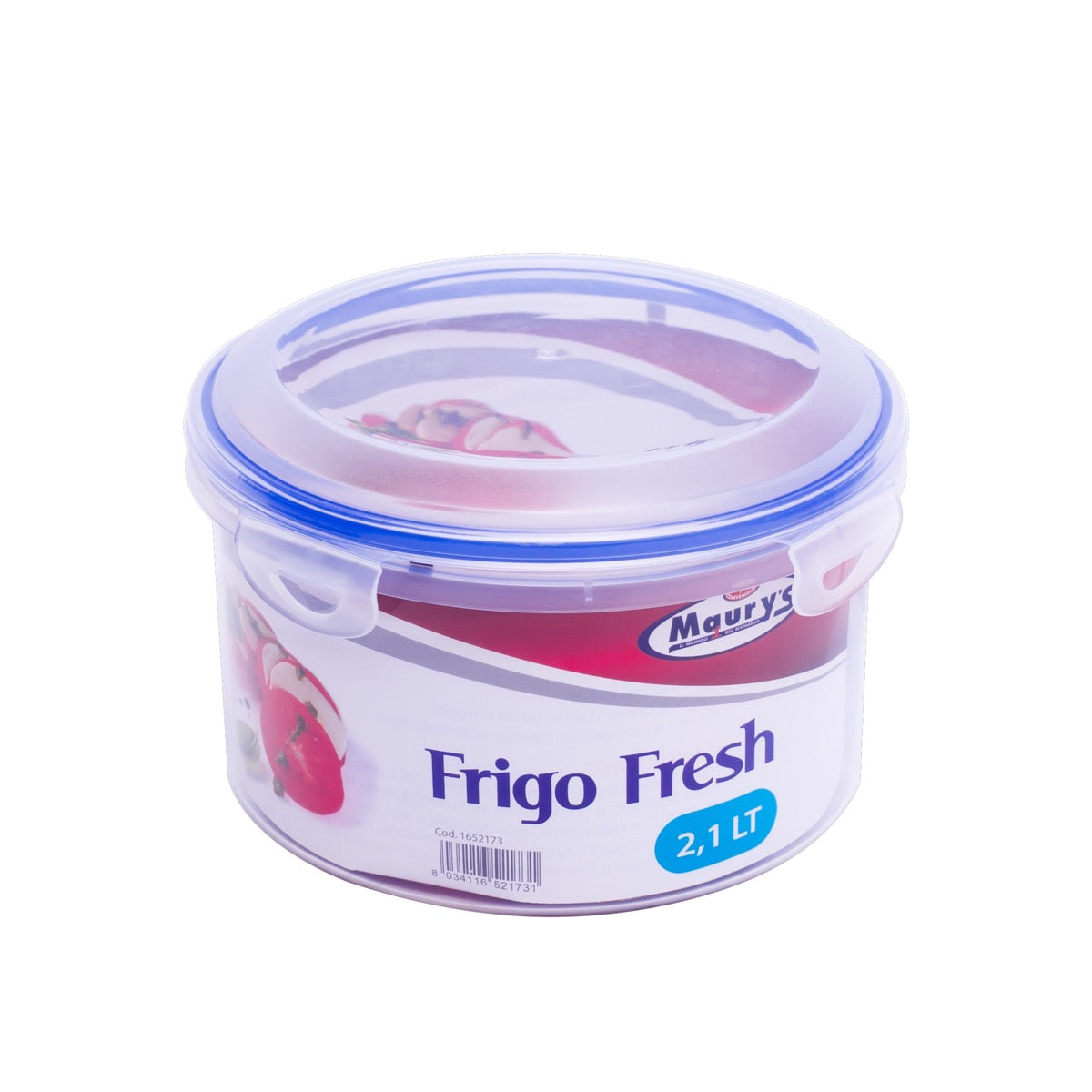 MAURY'S CONTENITORE FRIGO FRESH TONDO ALTO IN PLASTICA CAPIENZA 2,1 LITRI