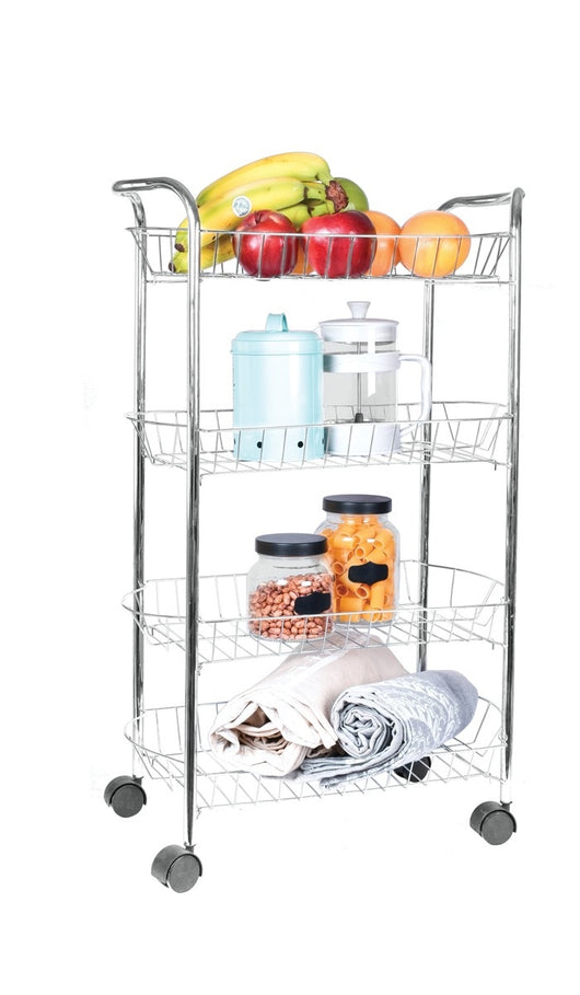 MAURY'S CARRELLO DA CUCINA CON 4 CESTI 50 X 27 X H80 CM