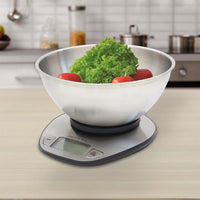 HIGH-TECH BILANCIA DIGITALE IN ACCIAIO INOX CON CIOTOLA PORTATA MASSIMA 5 KG