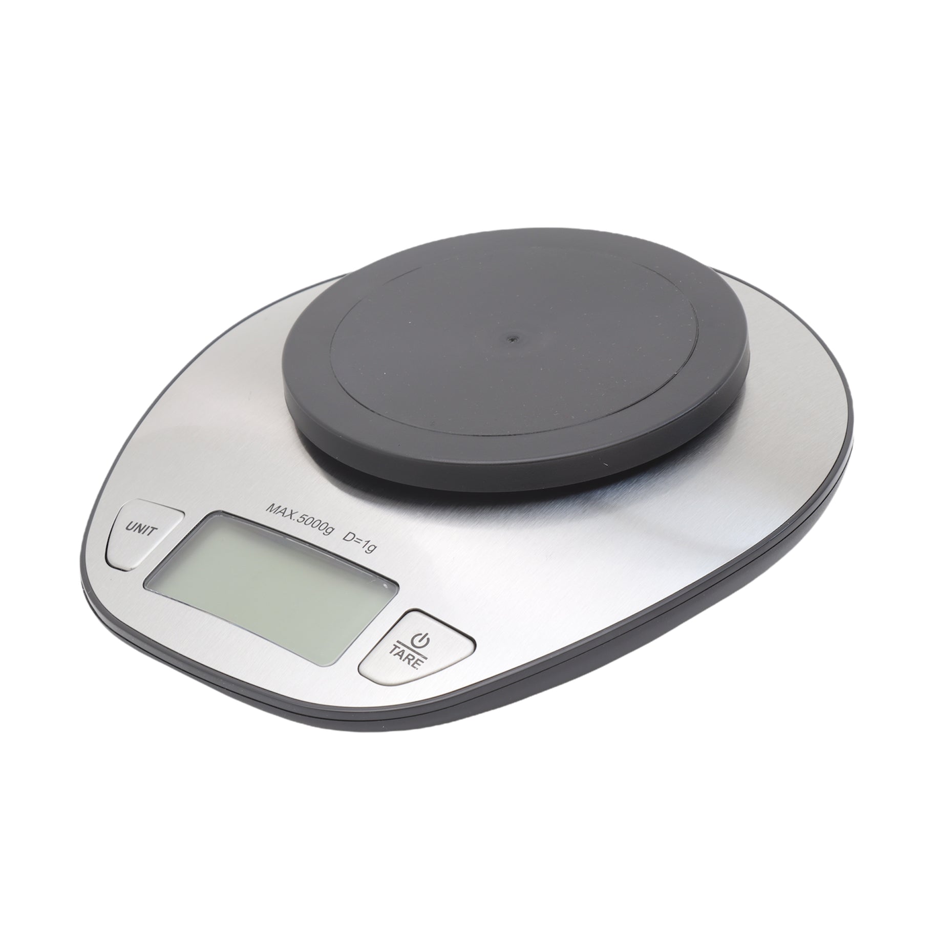 HIGH-TECH BILANCIA DIGITALE IN ACCIAIO INOX CON CIOTOLA PORTATA MASSIMA 5 KG